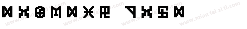 Dourdin Bold字体转换